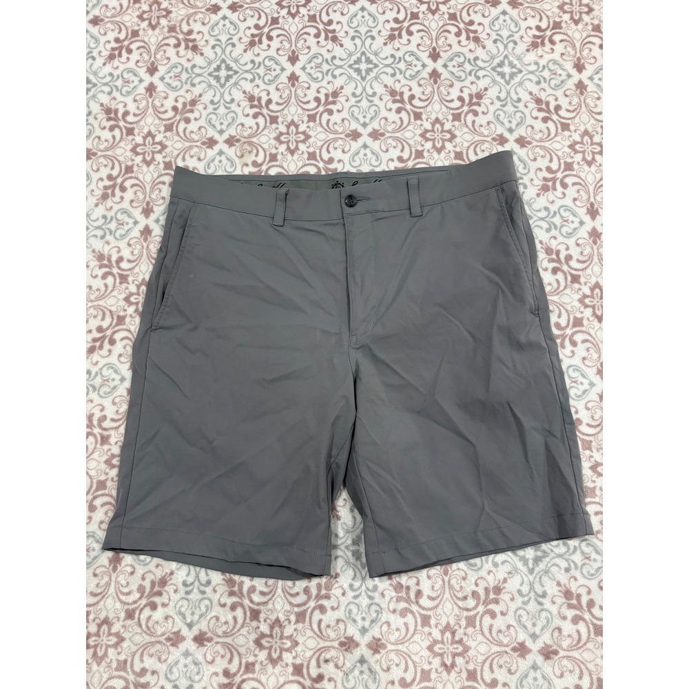 Ben Hogan Mens Golf Shorts Gray Performance Flex Waistband Size 36